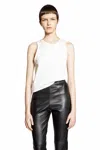 The Row Woman White T-shirts & Tank Tops In White