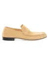 The Row Calf Suede Slip-on Loafers In Brown