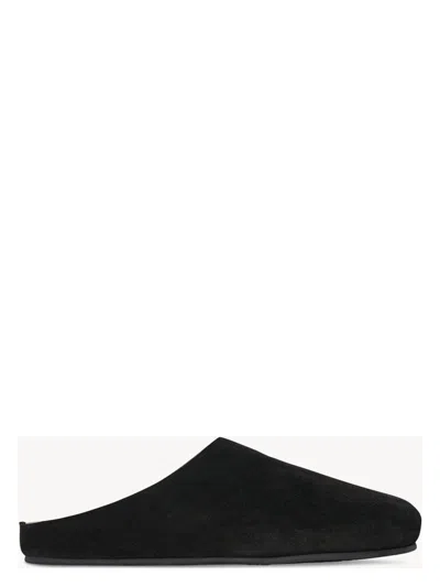 The Row Women's Black Hugo Mules