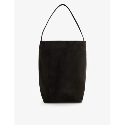 The Row Womens Black Park Large Leather Tote Bag