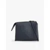 The Row Nu Twin Zipper Clutch In Black Shg