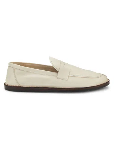 THE ROW WOMEN'S CARY LEATHER LOAFERS