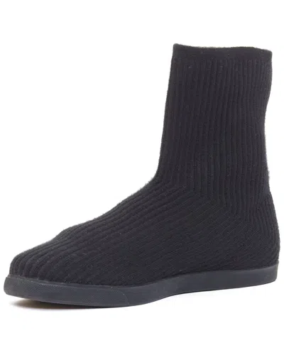 Pre-owned The Row Women's Cotton Knitted Sock Boot (authentic Pre-loved)