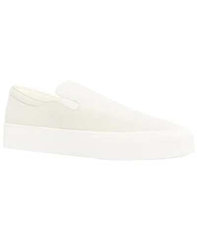 Pre-owned The Row Women's Cotton Marie H Light Canvas Classic Platform Skate Sneaker  (authentic Pre-loved)