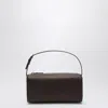 The Row 90s Leather Top Handle Bag In Brown