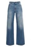 The Row Eglitta Straight-leg Denim Pants In Blue