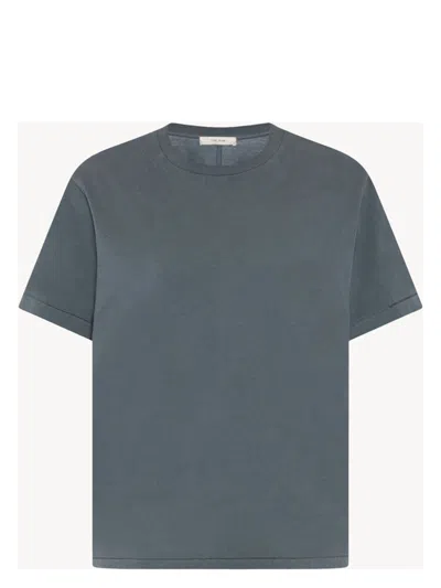 THE ROW WOMEN'S FLORIE T-SHIRT WITH TAPO CENTER DETAIL