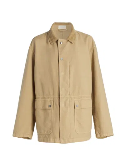 The Row Frank 棉夹克 In Beige