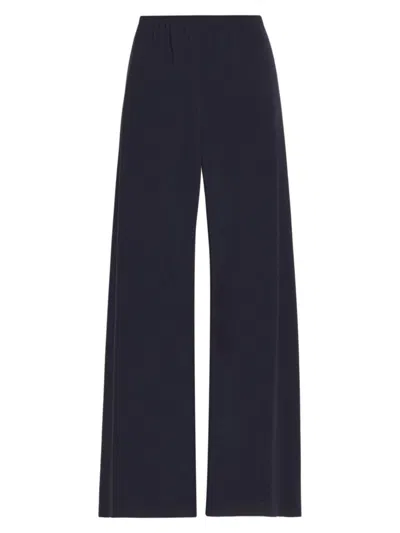 THE ROW WOMEN'S GALA CREPE WIDE-LEG PANTS