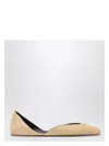 The Row Suede Gemma Ballet Flats