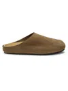 The Row Women's Hugo Suede Mules In Ash