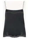 The Row Kilari Black Lingerie Top In Negro