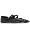 The Row Women's Lambskin Leather Boheme Mary Jane Ballet Flat (authentic Pre-  Loved) In Black