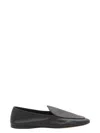 The Row Colette Loafers In Smooth Pebble Calf Leather