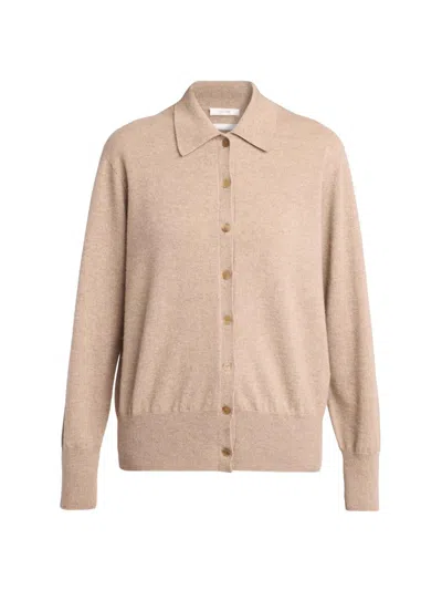 The Row Women's Lillia Cashmere Cardigan In Brown
