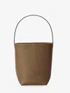 The Row N/s Park Tote Small In Lux Grained Calfksin In Green