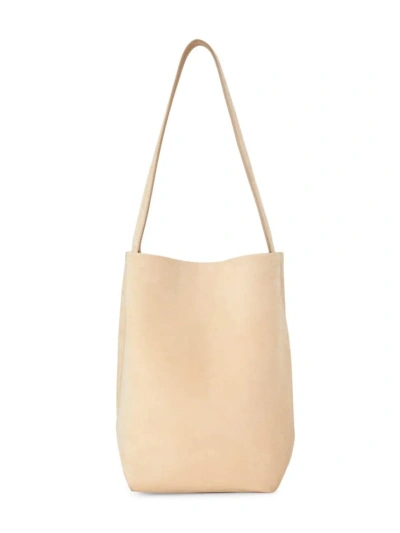 The Row Women's Medium Park Leather Tote Bag In Croissant