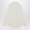The Row Oversized Poplin Shirt In Neutral
