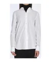 The Row Collared Neck Regular Fit Long Sleeves In White