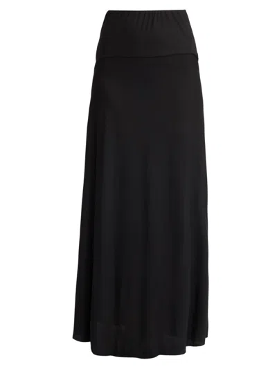 The Row Women's Mirla Drop-waist Maxi Skirt In Black