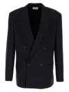 The Row Navy Blue Wool Donnes Jacket