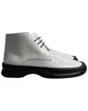 The Row Women's Patent Leather Town Lace-up Ankle Boot, Size It | 35.5  (authentic Pre-loved)