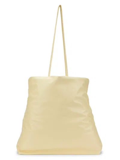 The Row Women's Pim Leather Tote Bag In Neutral