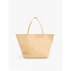 The Row Park Xl Leather Tote Bag In Sabbia Pld