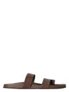 The Row Hugh Nappa Leather Sandals