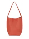 The Row Women's Small N/s Park Leather Tote In Red