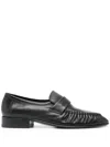 The Row Women Sn60 Soft Loafer In Blk Black