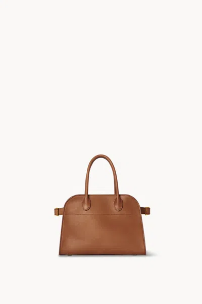 The Row Women Soft Margaux 10 Bag In Brown