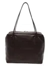 The Row Henri Grained Leather Shoulder Bag