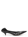 The Row Brown Liisa Kitten Heels In Brown
