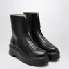 The Row Zipped Ankle Boots