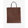 The Row Womens Barn Mini Woven Tote Bag Acero Ans
