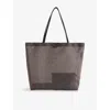 The Row Womens Blue Ans Barn Woven-mesh Tote Bag