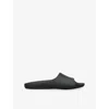 The Row Ama Foam Slide Sandals In Black