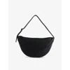 The Row Womens Jouve Leather Cross Body Bag Black Ans In Black Ans