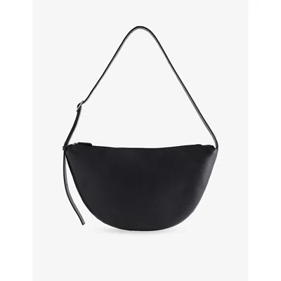 The Row Womens Black Ans Jouvette Leather Cross-body Bag