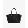 The Row Womens Black Ans Marlo 12 Leather Tote Bag In Black