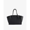 The Row Womens Black Ans Marlo 12 Leather Tote Bag In Black