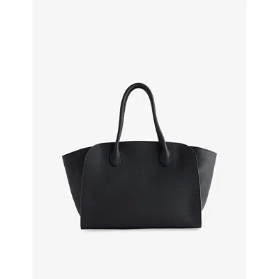 The Row Womens Black Ans Marlo 12 Leather Tote Bag