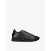 The Row Low-top Rubber Sole Sneakers In Black