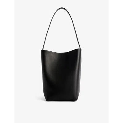 The Row Womens Black N/s Park Medium Leather Tote Bag
