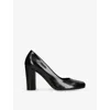 The Row Penelope High Leather Pumps In Black