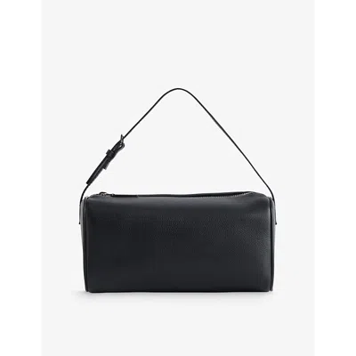 The Row Womens Black Pld 90's Leather Shoulder Bag