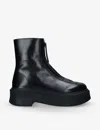 The Row Combat Style Platform Boots In Black