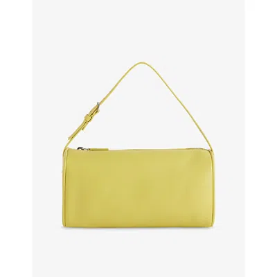 The Row Womens Coppery Yellow Ans 90's Leather Top Handle Bag