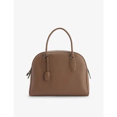 The Row Womens Dark Olive Ans India 12.00 Leather Top-handle Bag